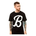thumbnail image 2 of Black Scale Mens The Big B Script Logo Graphic T-Shirt, Black, Small, 2 of 2