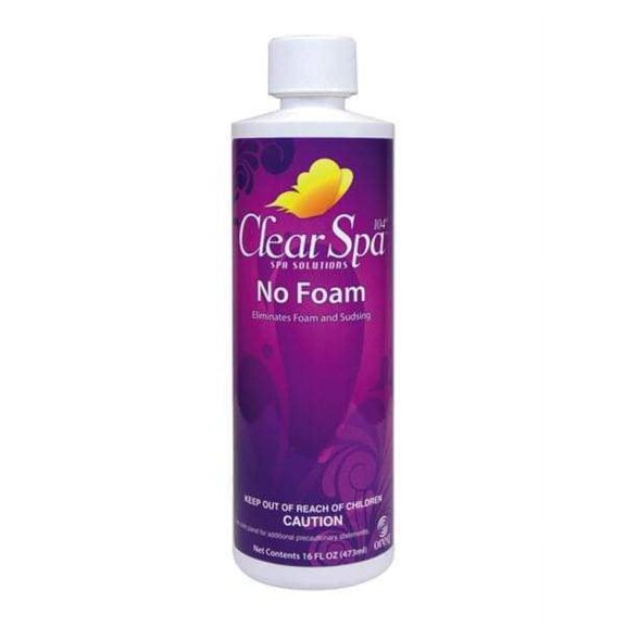 Hot Tub Spa Chemical No Foam Clear Spa Solutions CSLNFPT12