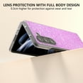 thumbnail image 3 of for Samsung Galaxy Z Fold 6 Glitter Case, Cute Bling Sparkle Sparkly Shiny Soft TPU Silicone Clear Bumper Frame Shockproof Protective Case for Women Girls for Samsung Galaxy Z Fold 6, Purple, 3 of 5
