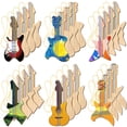 thumbnail image 1 of Guitarra de madera con forma de capucha para niños, 31 x 16,5 cm, 24 unidades, 1 of 7