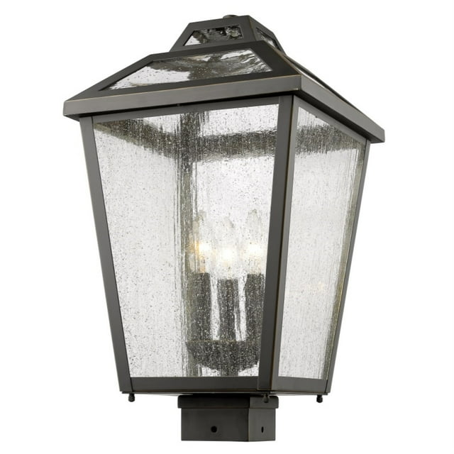 3 Lumière Extérieure Post Mount Light 539PHBS-ORB