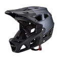 thumbnail image 1 of Casco de bicicleta Casco integral para andar en patineta Bicicleta de carretera Ciclismo Negro titanio L, 1 of 8