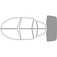 thumbnail image 2 of Rvinyl Window Tint Kit Compatible with BMW X3 2004-2010 - Rear Windshield Precut Kit - 50%, 2 of 8