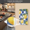 thumbnail image 5 of Yayeee Blank Wall Plate Cover 1-Gang 4.5"x2.7" Home Unused Decorative Outlet, Lemon Checkered, 5 of 7