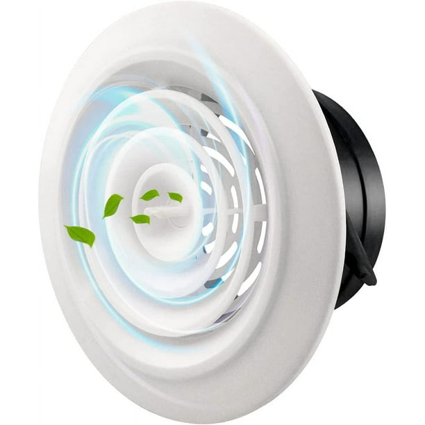 Rejilla De Ventilación Redonda De ABS, Cubierta De... – Grandado