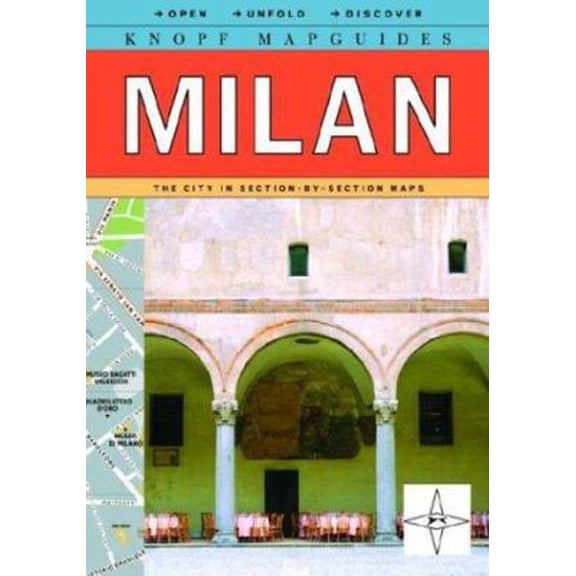 Pre-Owned Knopf MapGuide: Milan (Paperback) 0375710183 9780375710186