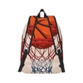 thumbnail image 2 of Yiaed Basketball Shot Print Backpack, Premium Laptop Backpack, Travel Backpack for Women, Lightweight Backpacks, Comfortable Back Pack-Medium, 2 of 7