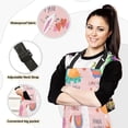 thumbnail image 2 of Kigai Cartoon Dinosaur Oven Mitts and Pot Holders with Chef Apron,Set of 5 Heat Resistant Kitchen Gloves and Silicone Non-Slip Potholders Adjustable Neck Buckle Chef Apron, 2 of 6