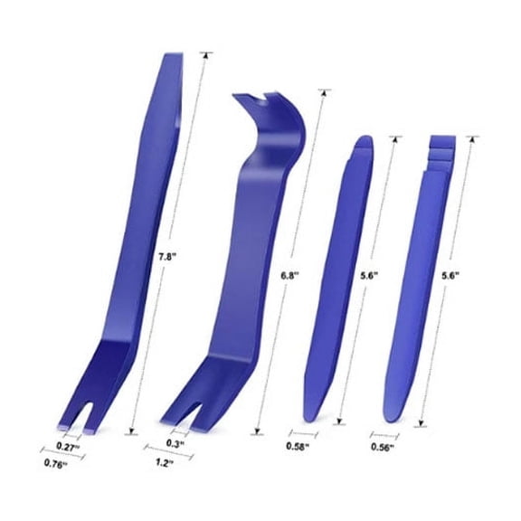 Car Hand Tool Set Car Disassembly Tool Kit Stereo Repair DVD Repair Tool Dashboard Removal Tool Interior Plastic Trim Panel