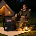 thumbnail image 5 of Insulated Cooler Backpack for Picnic and Camping, Leakproof Double Shoulder Ice Bag with Multiple Compartments for Lunch, Drinks and Outdoor Travel, 5 of 5