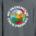 thumbnail image 3 of Garfield - My Presence Is Your Present - Adult Long Sleeve Tee, 3 of 5