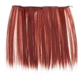 thumbnail image 4 of Peluca larga y brillante para muñecas, accesorios para muñecas - Colores a elegir Vino rojo, 4 of 7