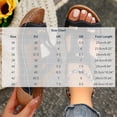 thumbnail image 3 of Women's Cutout Metal Accent Wedge Slide Sandals, Open-Toe Bohemian Platform Slip-On Summer Slippers, 3 of 9
