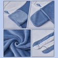 thumbnail image 4 of Cute Shark Blanket Hoodie, Wearable Shark Blanket Adult for Halloween Cosplay, Soft Hooded Bat Cape for Women, 4 of 8
