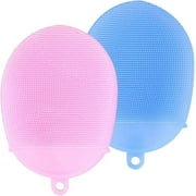 Silicone Mitts for Shower, Silicone Body Brush with Dead Skin Remover Features, Exfoliating Glove, Food Grade Silicone, Space-saving & Easy-to-Hang Design, Ideal for Daily Skincare