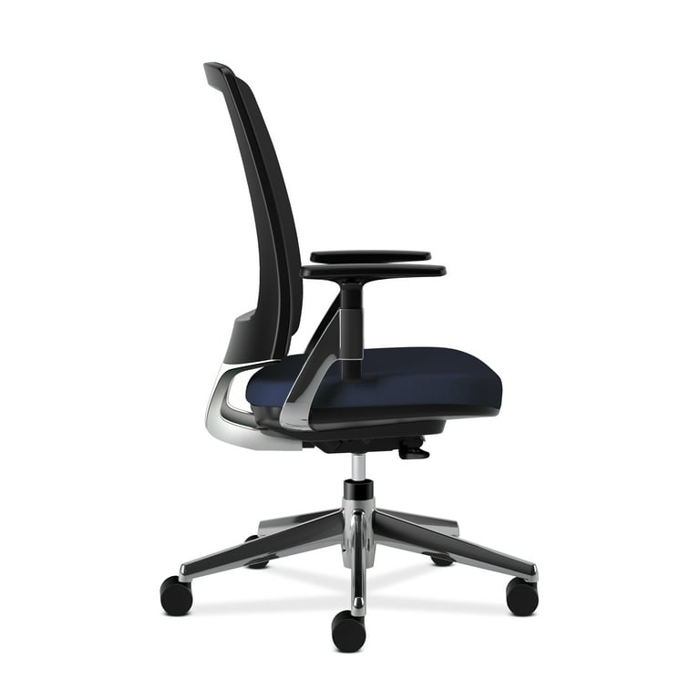 HON Lota Mesh Back Chair Arms Navy Walmart