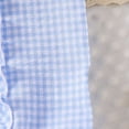 thumbnail image 5 of mgoYE Toddler Girl Button Shirt Tie Knot Shirt Plaid Blouse Sleeveless Ruffled Tops Kids Baby Summer Clothes Size 3-4 Years Blue, 5 of 9
