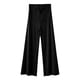 thumbnail image 5 of Pantalones de Vestido de Pierna Ancha Estilo de la Maternidad Pantalones de Seda de Hielo para la Primavera Y el Verano, Pantalones de Pierna Recta Transpirables Delgados con Sensación Colgante, Ropa, 5 of 7