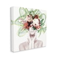 thumbnail image 3 of Stupell Conceptual Flower Face Woman Botanical & Floral Painting Gallery Wrapped Canvas Print Wall Art, 3 of 7