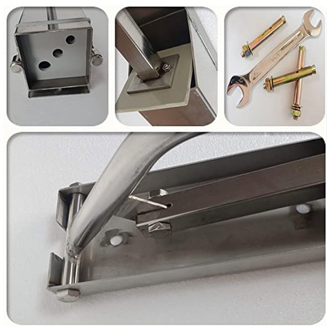 INTBUYING Clay Extruder Clay-Strip Machine Crafting Modeling Tool Stainless Steel