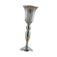 thumbnail image 4 of Dualoai Wedding Flower Vase Candle Holder for Ceremony Anniversary Table Centerpiece Silver L 12cmx39cm, 4 of 9