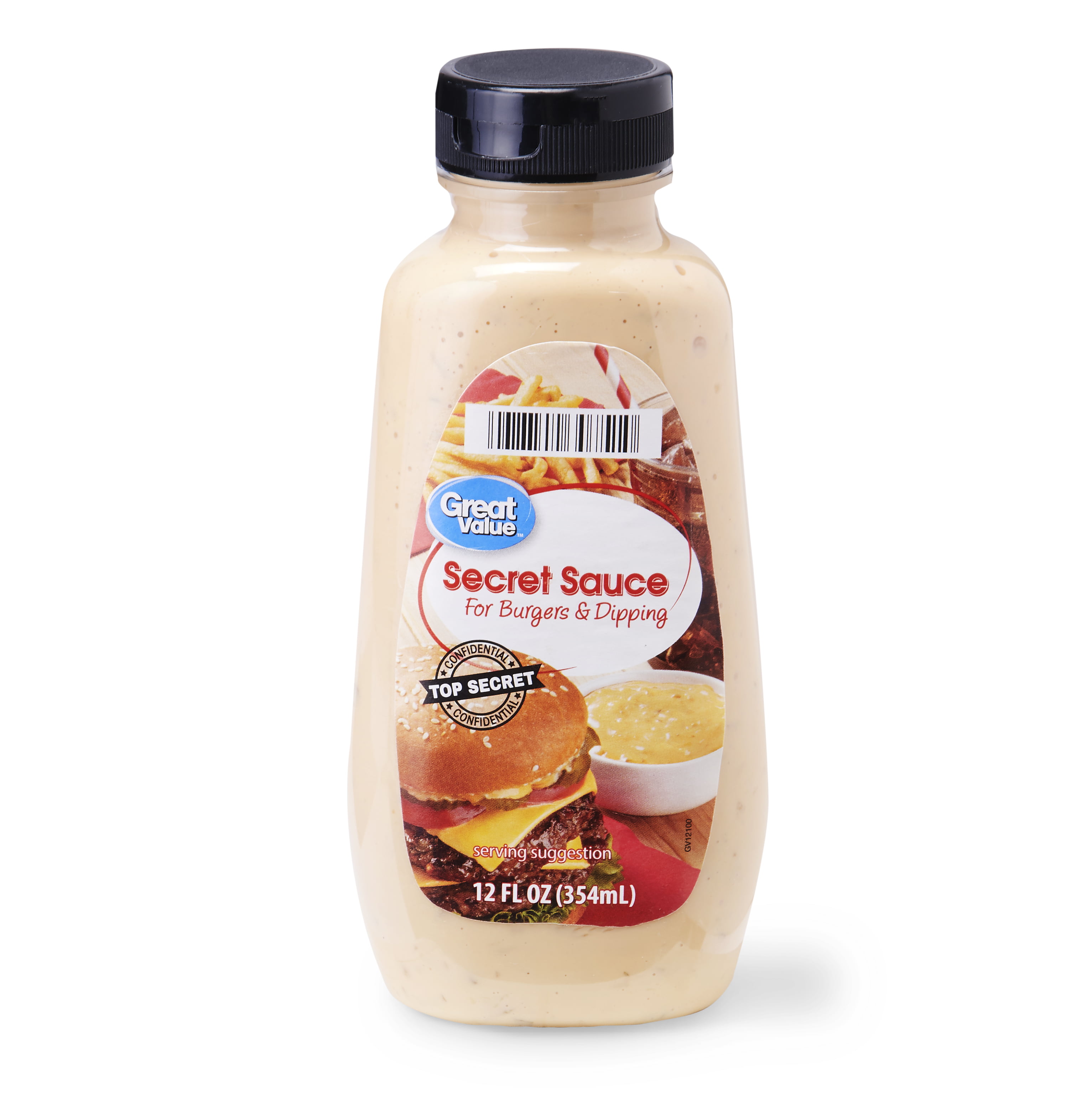 Great Value Secret Sauce for Burgers &amp; Dipping, 12 fl oz - Walmart.com