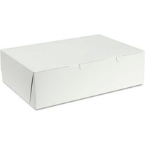 Bakery Boxes, White - 14 x 10 x 4 in. - Pack of 100