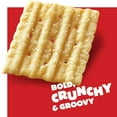 thumbnail image 2 of Cheez-It Grooves Sharp White Cheddar Crunchy Cheese Crackers, Snack Crackers, 9 oz(pack of 4), 2 of 5