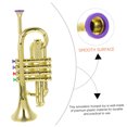 thumbnail image 3 of OUNONA Party Props for Kids Plastic Three-Section Trumpet Toy for Imagination Improvement 1Pcs, 3 of 8