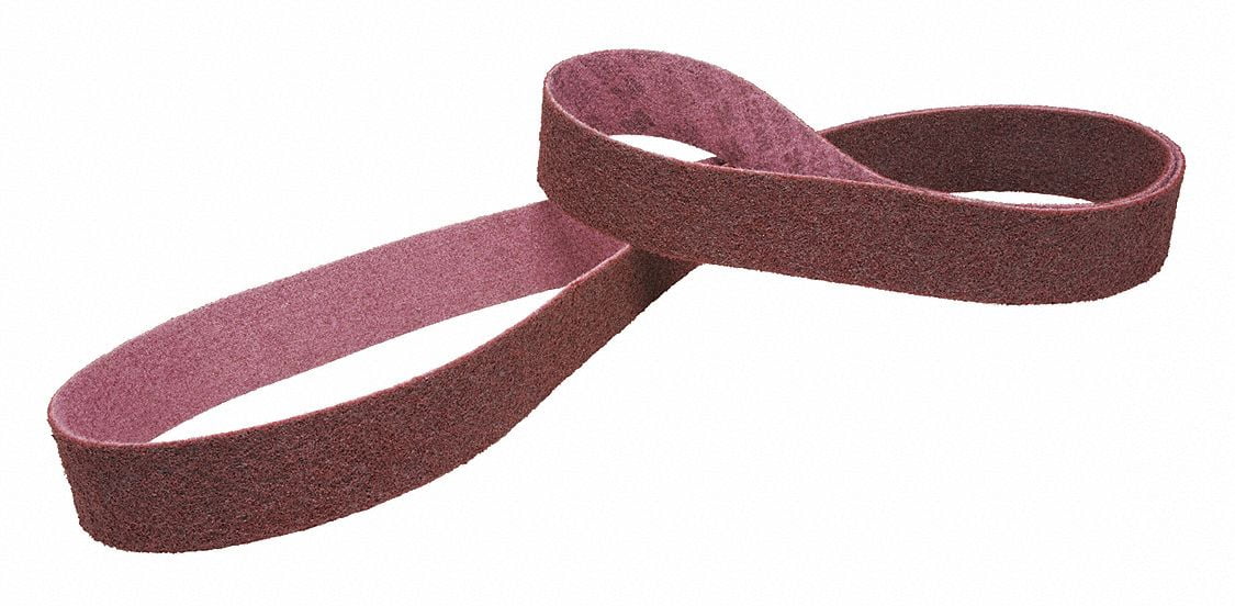 SCOTCHBRITE 61500072808 3" x 24" NonWoven Sanding Belt Medium Grit