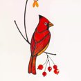 thumbnail image 3 of Artificial Simulation Foam Birds Zinc Alloy Cardinal Bird Home Hanging Decoration for Window Desk Garden, 3 of 11