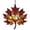 Gold E, variant on Maple Leaf Suncatcher, Acrylic Stained Glass Window Hanging, Maple Leaves Fall Ornaments Fall Leaf Decorations Window Wall Hanging Ornament for Thanksgiving Autumn Party Supplies Gold A
