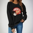 thumbnail image 2 of SELONE Womens Printed Crewneck Sweatshirt Pullover Shirts Long Sleeved Printed Tops Lightweight Loose Casual Clothes, 2 of 4