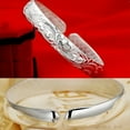 thumbnail image 3 of Youkk Metal Made Bracelet For High-end Texture Adjustable Size For Most People Open Bangle Bracelet, 3 of 6