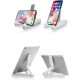thumbnail image 5 of Soporte ajustable para tableta Compatible con iPad, iPhone, soporte para teléfono celular, soporte de escritorio universal sólido de escritorio Adepaton ZJWJ548-2, 5 of 6