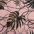 thumbnail image 1 of oneOone Polyester Spandex Pink Fabric Abstract Tropical Leaf Fabric For Sewing Printed Craft Fabric By The Yard 56 Inch Wide, 1 of 4