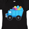 thumbnail image 4 of Inktastic Easter Egg Truck Boys Boys Baby Bodysuit, 4 of 5
