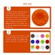 thumbnail image 4 of Bearachild Paquete de 2 cubiertas de palanca de mando de Gamepad reemplazo de tapa de palanca de mando para One Videojuegos y accesorios Naranja, 4 of 6