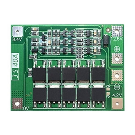 3S 40A BMS 18650 21700 26650 Lithium Battery Standard Protected Board 10.8V 12.6V For Screwdriver Drill And Headlamp Use