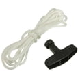 thumbnail image 1 of Mosiee Lawn Mower Parts Cord Line/Rope Lawnmower Starter Pull Handle Accessory Mower Engine Petrol Replacement Universal, 1 of 8
