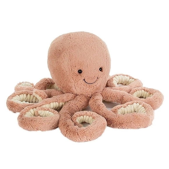 Jellycat Odell Octopus Plush Toy, Soothing Doll, Kids' Stuffed Figure, Perfect as a Birthday Gift