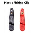 thumbnail image 3 of BE-TOOL 1/3/6PCS Plastic Fishing Weights Clip Rounded Downrigger Release Clip for Holding Fishing Line Traveling, 3 of 8