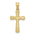 thumbnail image 1 of Pendentif Croix en Or Jaune 10K, 1 of 2
