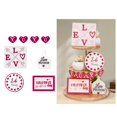 thumbnail image 3 of EIMELI Desktop Tray Decoration Fall Farmhouse Tiered Tray Decor  Christmas And Valentine‘s Day Tray Signs for Home Farmhouse Rustic Kitchen Decorations, 3 of 10