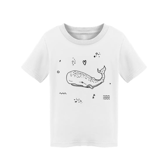 Cachalot Design T-Shirt Toddler -Image by Shutterstock,  3 Toddler