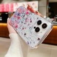 thumbnail image 2 of for iPhone 15 Plus Glitter Flower Case, Cute Bling Sparkly Floral Design Case Soft Silicone Aesthetic Shockproof Women Girls Slim Protective Case for iPhone 15 Plus 6.7" (Sunflower/Butterfly), 2 of 4