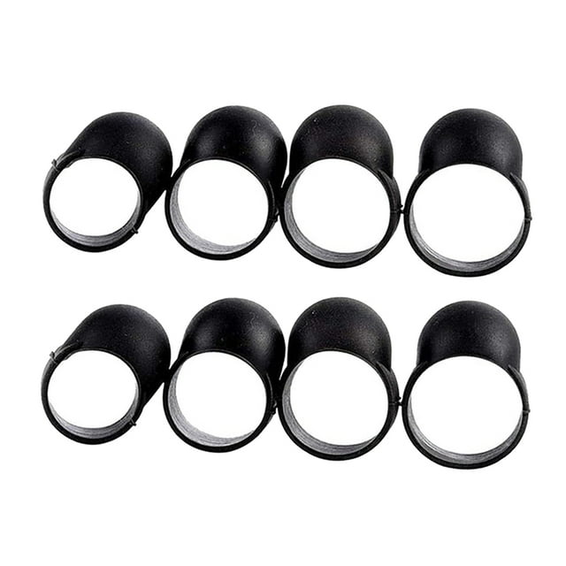 8x Tambor De Lengua De Acero Sunnimix Púas De Silicona Accesorios Para Mangas De