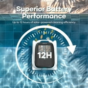 Aiper Surfer M1 Automatic Pool Skimmer Robotic Surface Cleaner with App Control & Solar Powered