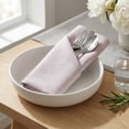 thumbnail image 4 of REGALWOVEN Set of 12 Cloth Napkins, Cotton Washable and Reusable Table Dinner Napkins for Restaurant, Weddings, Events Khaki 16x16inch, 4 of 6