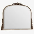 thumbnail image 5 of BEAUTYPEAK 36"x 27" Arched Vintage Decor Mirror Vanity Wall Mirror, Antique Silver, 5 of 5